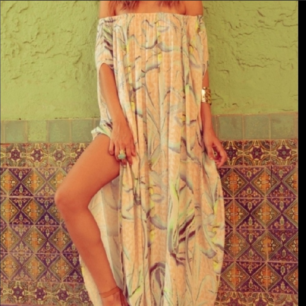 Mara Hoffman Off Shoulder Dashiki